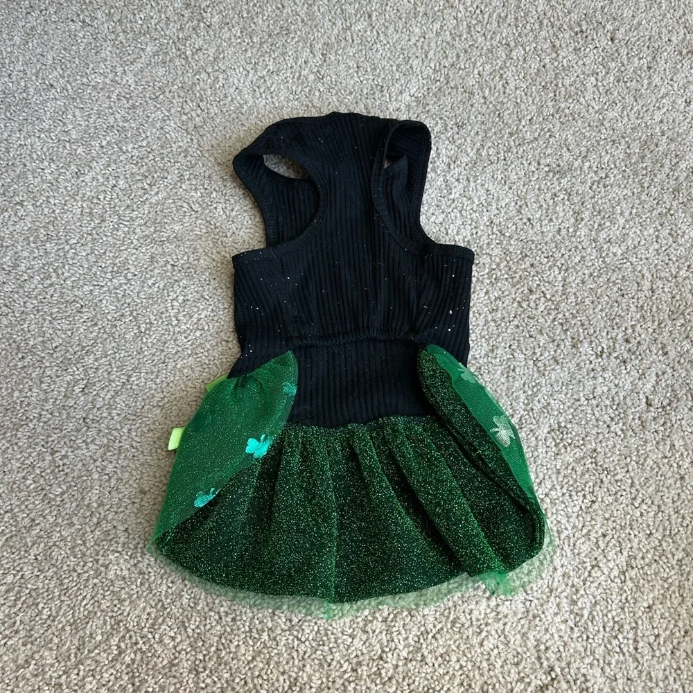 Cute St. Patrick’s Day dog dress